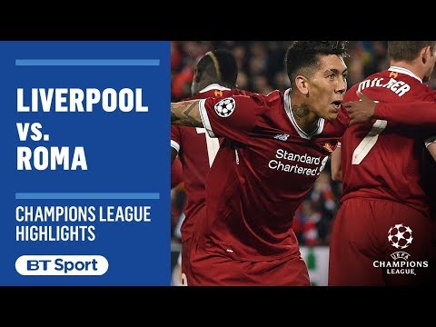 Liverpool 5-2 Roma: Champions League Highlights (Salah 2, Mané, Firmino 2, Dzeko, Perotti)