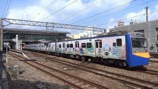 2164次區間車自斗六站出發(平交道安全宣導彩繪列車)
