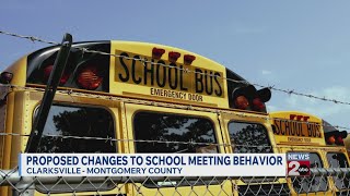 Changes proposed for Clarksville-Montgomery County School Board meeting behavior