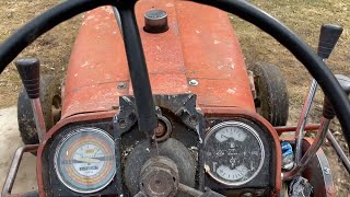 How to replace the clutch break on an International 826, 806 tractor