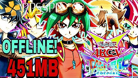 YU-GI-OH ARC V - TAG FORCE SPECIAL (ppsspp Gameplay) OFFLINE! 451MB