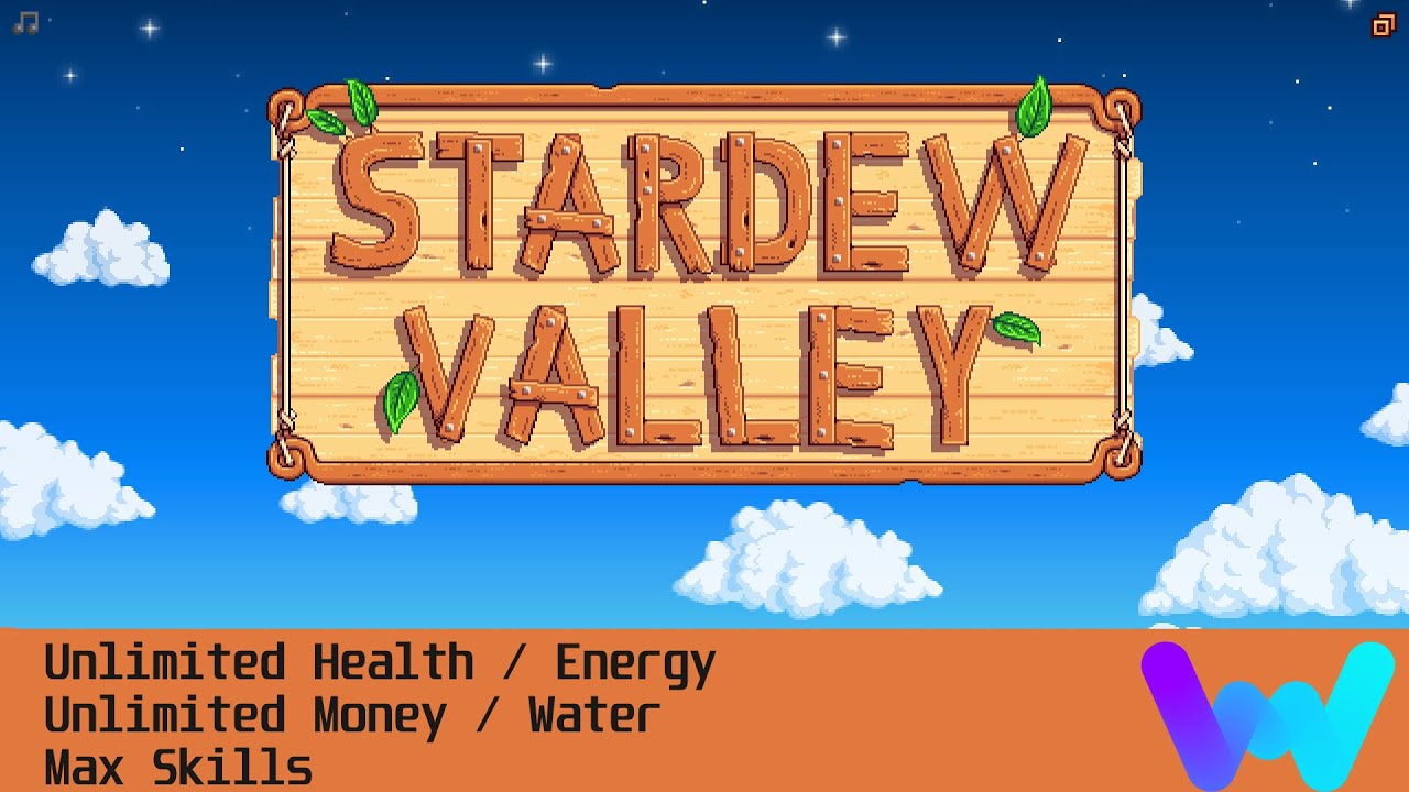 Stardew Valley Trainer Unlimited energy / Unlimited health