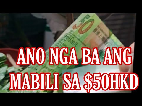 ANO ANG MABILI SA 50 DOLLARS