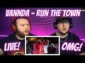 F.HERO x VANNDA FT. 1MILL &amp; SPRITE - RUN THE TOWN (LIVE) | Reaction!!