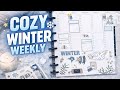 COZY Winter Weekly Planner ❄️ | Live Love Posh Vertical | Functional + Decorative | January 12–18