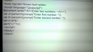 Use of prompt() input dialogue box in JavaScript