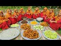 Ramadan iftar 2024  traditional spice food  sweet payesh cooking for village people