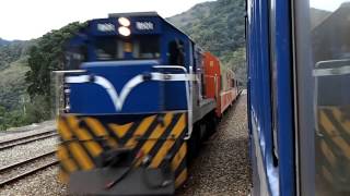 莒光51次の普快3671次追い抜きシーン（枋野號誌站・普快車内にて）