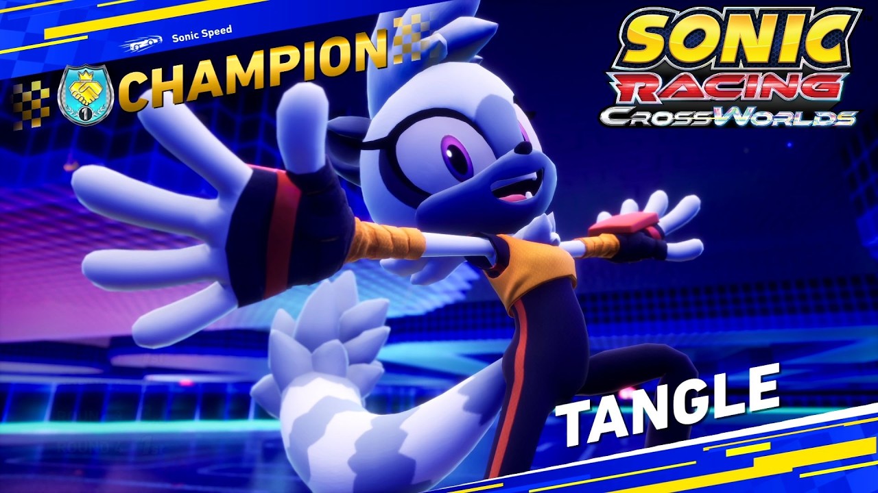 Tangle Gameplay - Sonic Racing: CrossWorlds
