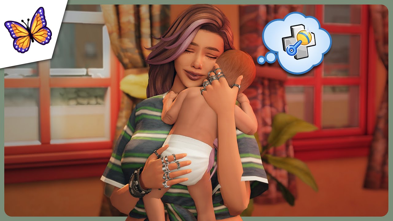 Playing The Sims 4 as a Single Mum is STRESSFUL!🤱