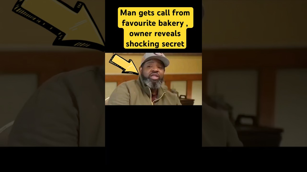 Man gets call from favourite bakery , owner reveals shocking secret