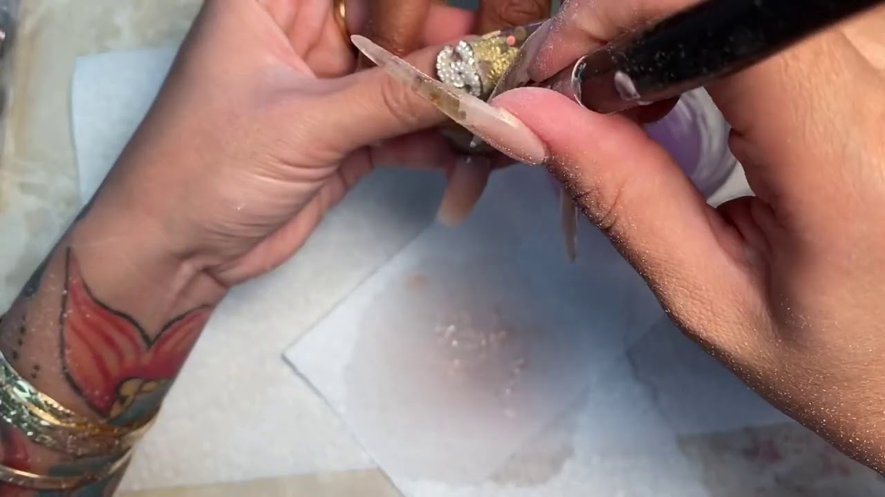 Month Old Rose Gold Chrome Fill-in Set