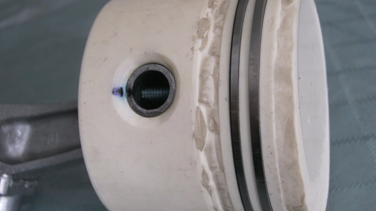 PLASTIC PISTON Briggs 4 Minute RUN! YouTube