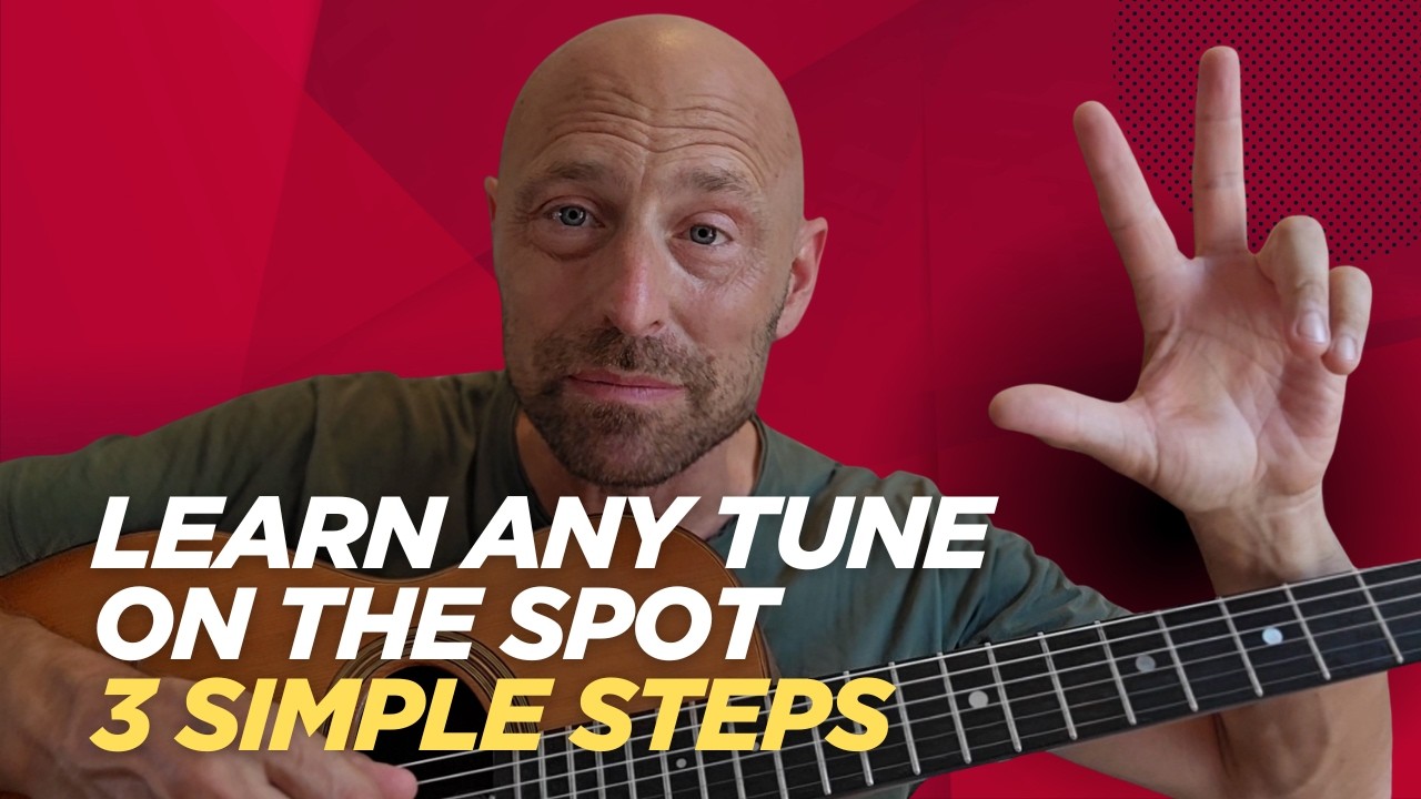 Three-Step System for Learning Any Tune on the Spot