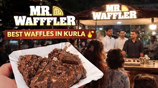 Mr. Waffler Kurla 😍 | Mumbai’s BEST Chocolate Waffles? 🔥