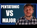 HOW TO USE THE MAJOR SCALE GUITAR LESSON major vs pentatonic major scale soloing