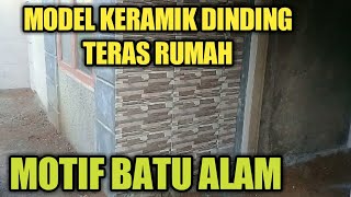 Video Keramik Batu Alam Untuk Tiang Teras Smotret Onlajn