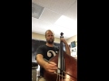 Elefant - Double Bass -Saint Saens (slow tempo - for Students of Sac Prep Music Academy)