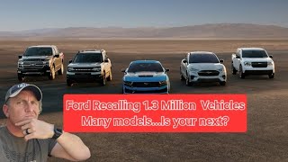 1.3 Million Ford Vehicles Recalled!  SUPER duty...and more is yours?