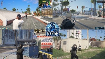 Manor Wipe The Cops During a Meth Run In Southside | Multi POV | NoPixel 4.0 GTA RP