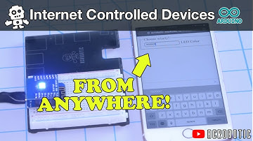 ESP8266 IoT Control and Monitor From Anywhere With Arduino and Python | Home Automation