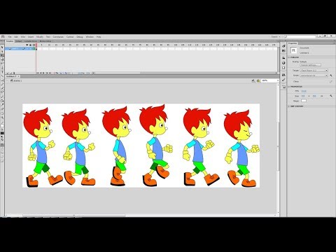 Tutorial Adobe  Flash  CS6 Cara  Buat Karakter Kartun 