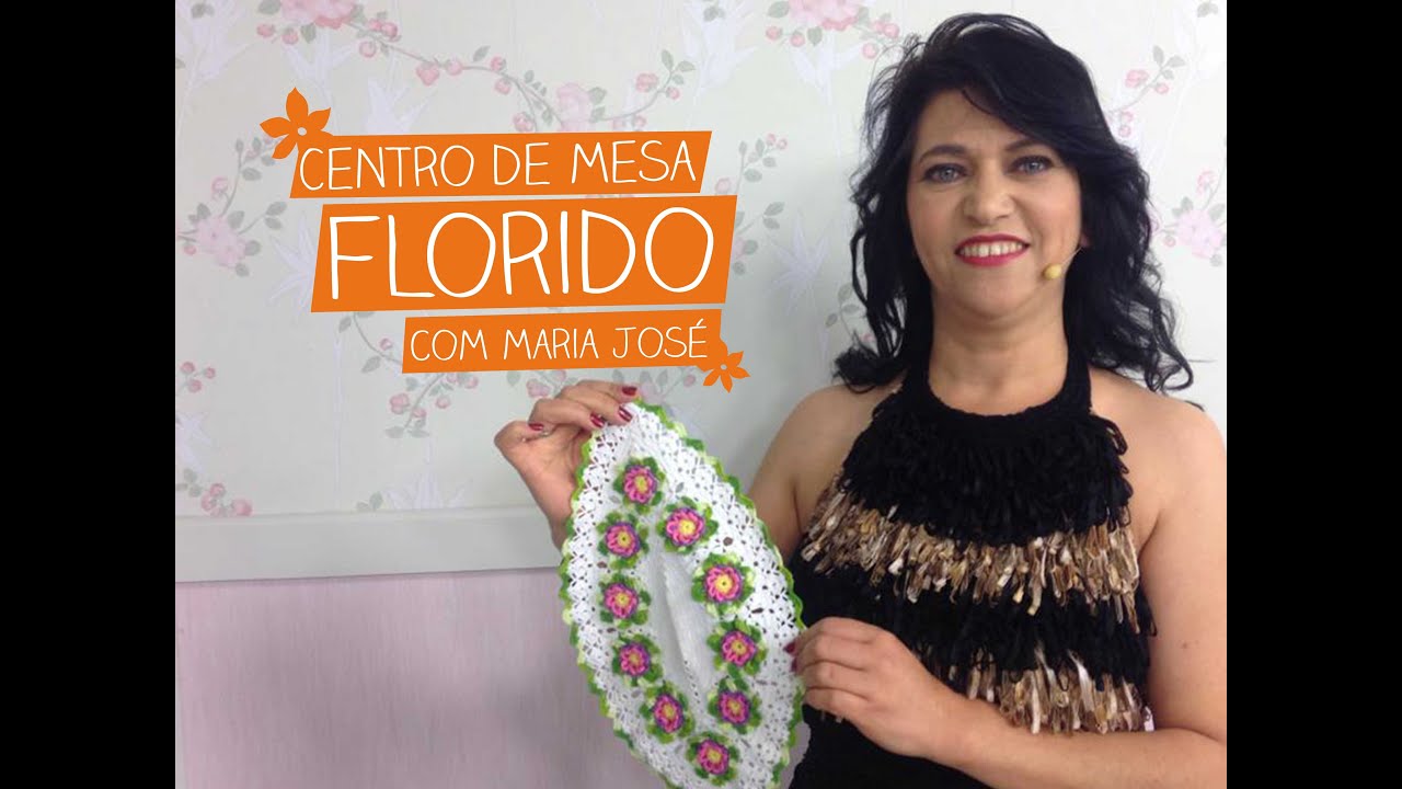 Centro de Mesa Florido com Maria José | Vitrine do Artesanato na TV