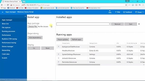 How to sideload apps on windows 10 mobile with pc