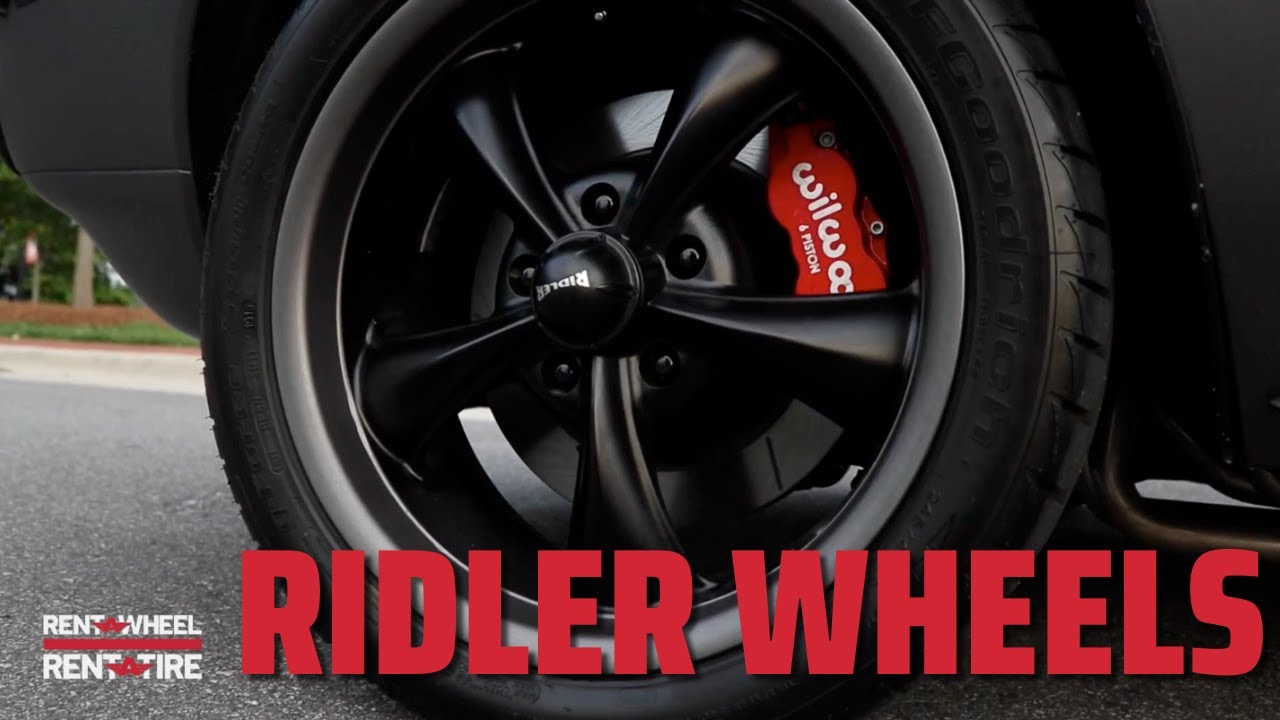 Treat Your Ride Right - With Ridler Wheels