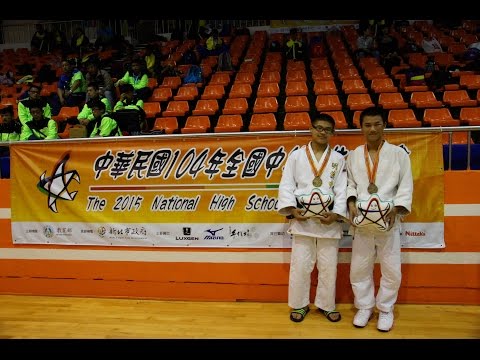 104年全中運國男組柔道第六級第一輪 - 明德高中陳明祐 VS 台東體中林煜棠