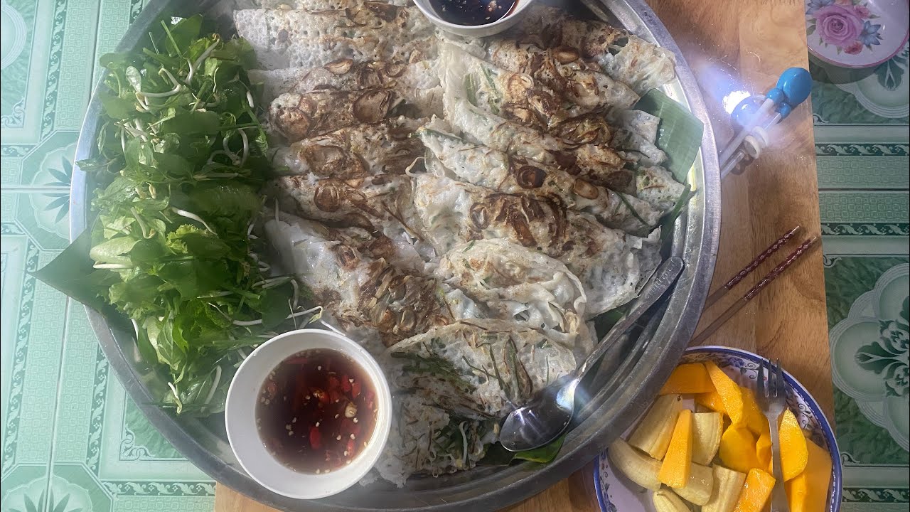 #ChayNgon Bữa Trưa Với Món Bánh Xèo Ngon Ơi Là Ngon - youtube