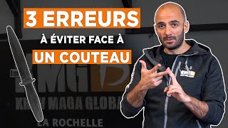 Face à une agression au couteau : 3 erreurs fondamentales à éviter !