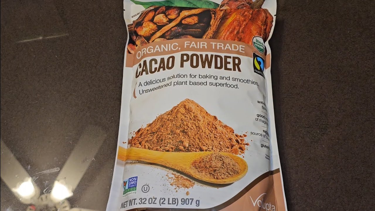 Costco Sale Item Review Organic Fair Trade Cacao Powder Taste Test
