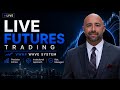Scalping NQ ES for $1,200 | Live Futures Trading with VWAP Wave System