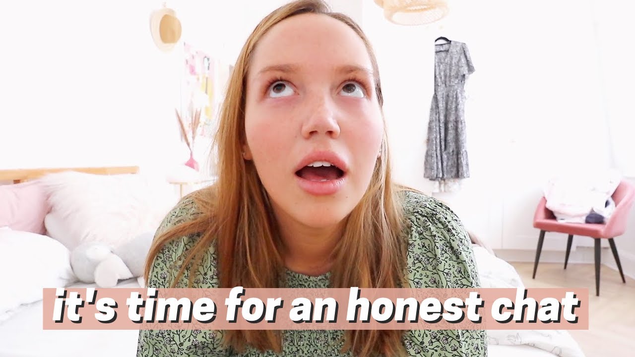 it's time for an honest chat 💜