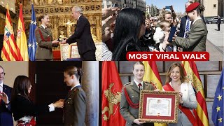 Princess Leonor’s most viral walk | A Royal Journey Through Zaragoza