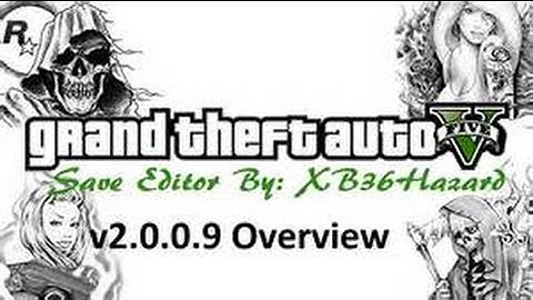 GTA V Save Editor for PS3,PC,XBOX360