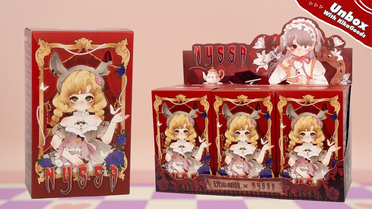Unboxing Nyssa Bizarre Nightmare Series 1/12 Action Figure BJD Blind Box 