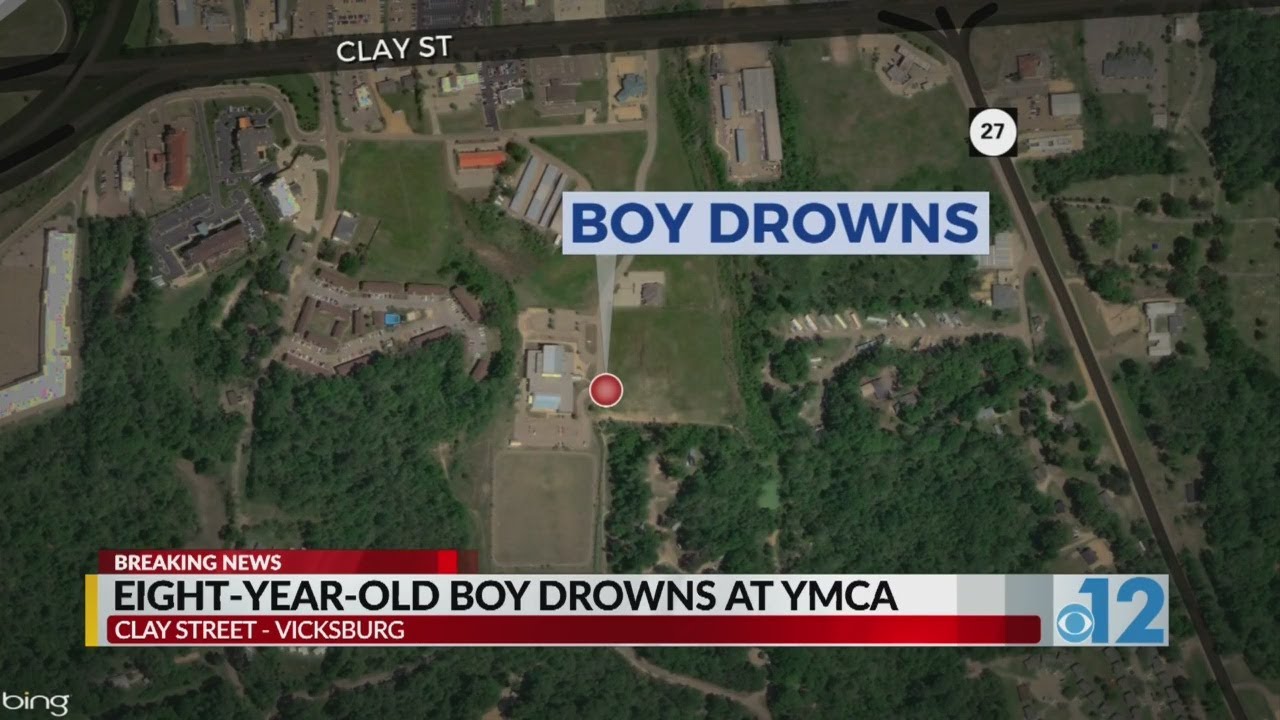 Boy Attending Summer Camp at Vicksburg YMCA Drowns