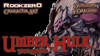Why you should play An Umber Hulk, Trox or Ankheg, D&d character art Umber Hulk, Trox or Ankheg