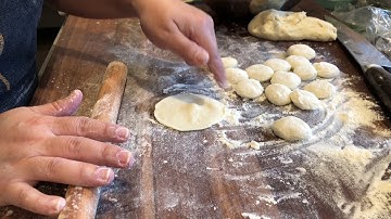 How to Roll Dumpling Wrappers