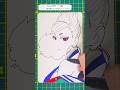 「ダンダダン」綾瀬星子の横顔を描いています!竈門炭治郎のミニキャラ!「鬼滅の刃」#描き方 #鬼滅の刃 #ダンダダン #炭治郎