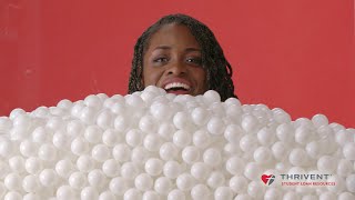 Students See The Cost of College In Ping-Pong Balls // Presented by BuzzFeed & Thrivent