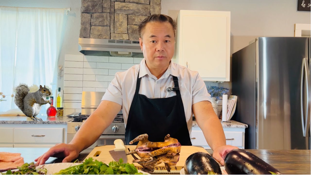 Cooking Dad's Secret Squirrel Stew Thru Generations (Hau nqaij nas lis kuv txiv hau thiaj qab).