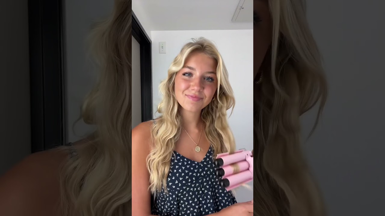 Hair crimping tutorial 🥰✨ 