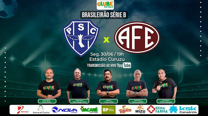 AO VIVO PAYSANDU X FERROVIÁRIA | 14º RODADA | BRASILEIRÃO SÉRIE B | 30.06.2025