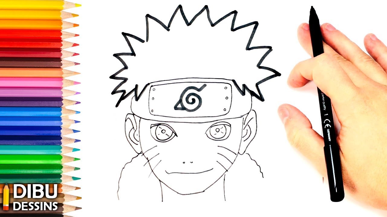 Comment Dessiner Naruto Dessin De Naruto