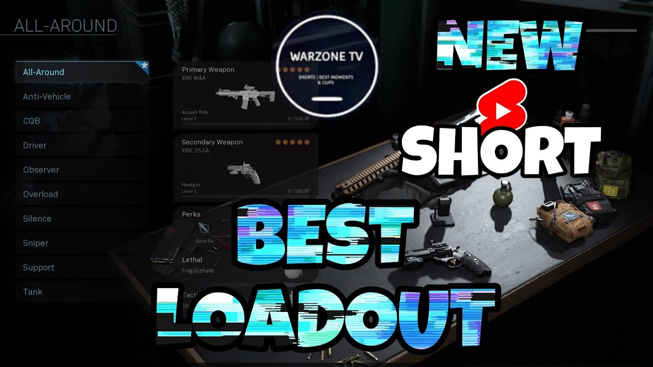 CLASSE EX1 SNIPER | MEILLEURE CLASSE FR META SAISON 5 COD WARZONE VANGUARD SHORTS