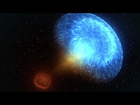 Neutron Star Collision Simulation
