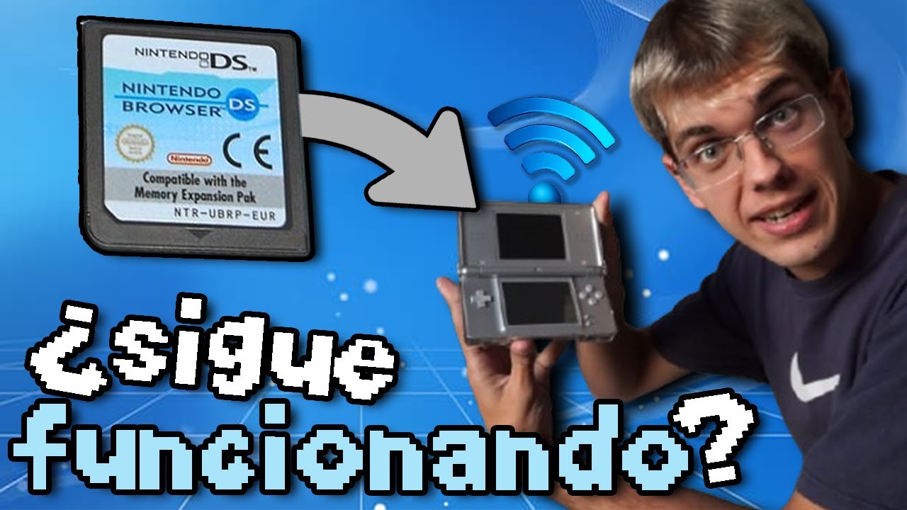 EL INTERNET en Nintendo DS… ¿funciona? 🌐 || PROBANDO el Wi-Fi en una NDS Lite ⬜️